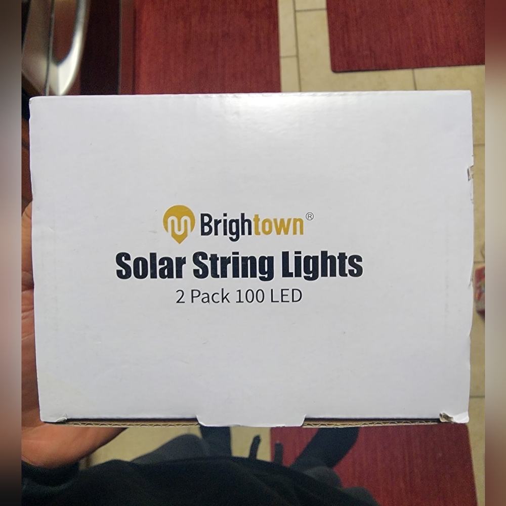 Brightown Solar String Light 2pack 100 LED - Picture 3 of 6